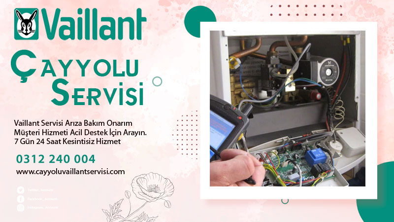 Çayyolu Vaillant Servisi   Kombi Klima  Şofben